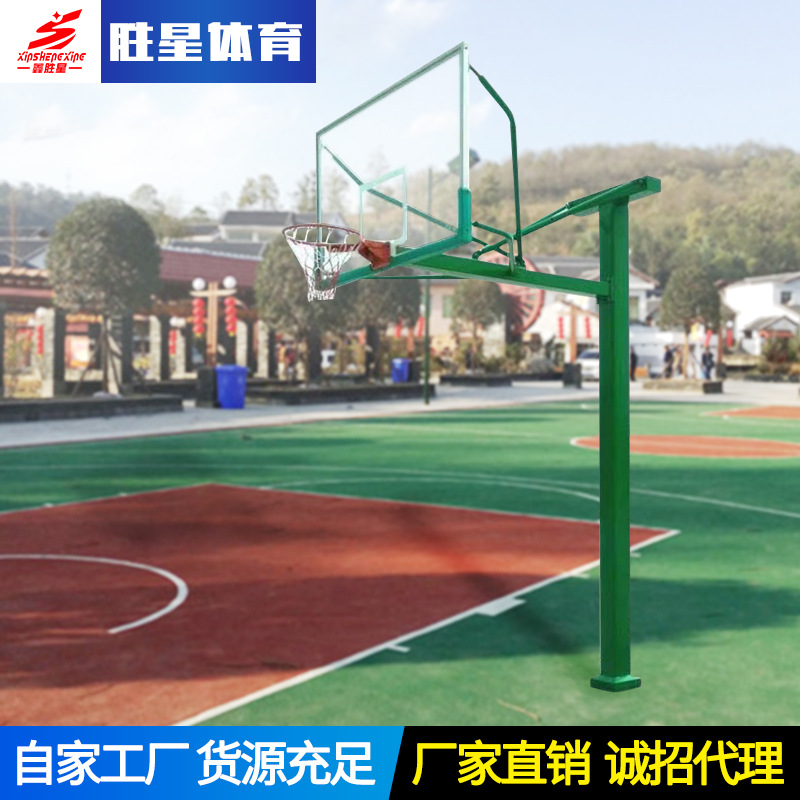 秦皇岛市社区健身器材液压篮球架 - 厂家
